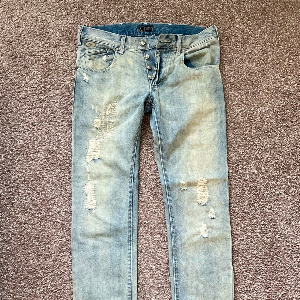 Jeans for men. Armani jeans.